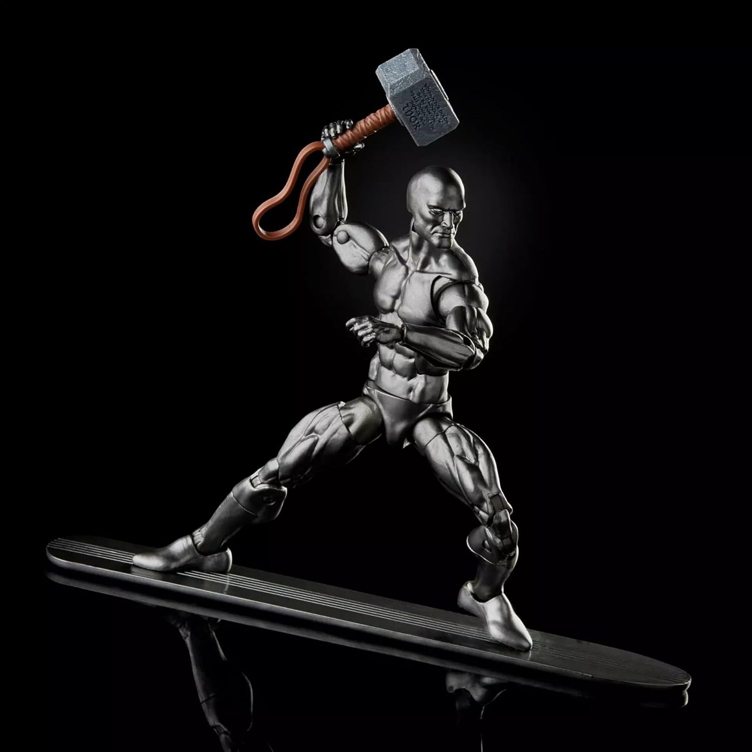 Marvel Legends Hasbro Series Avengers 15-cm Collectible Action Figure Toy Silver Surfer with 6 Accessories