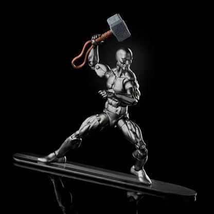 Marvel Legends Hasbro Series Avengers 15-cm Collectible Action Figure Toy Silver Surfer with 6 Accessories
