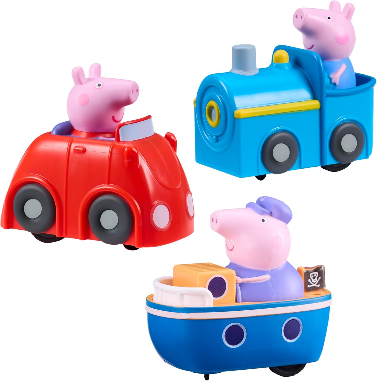 Peppa Pig Whizz Around Peppa’s Great Big World Set, Motorised Vehicles, Track Toys, Pre-school Toys