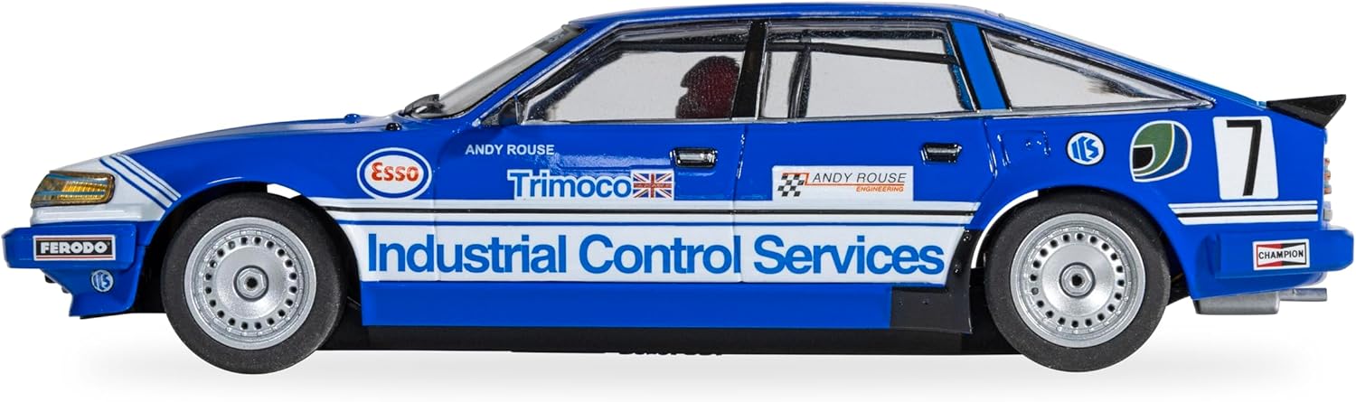 Scalextric C4634 Rover SD1 - BTCC 1984 - Andy Rouse Cars - Touring Cars Slot Car Racing