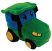 The Puppet Company Green Tractor Finger Puppet - Commute Plush Toy for Storytelling, Role Play and Travel - Cute Farm Vechile Collectable for Children and Adults - 12cm