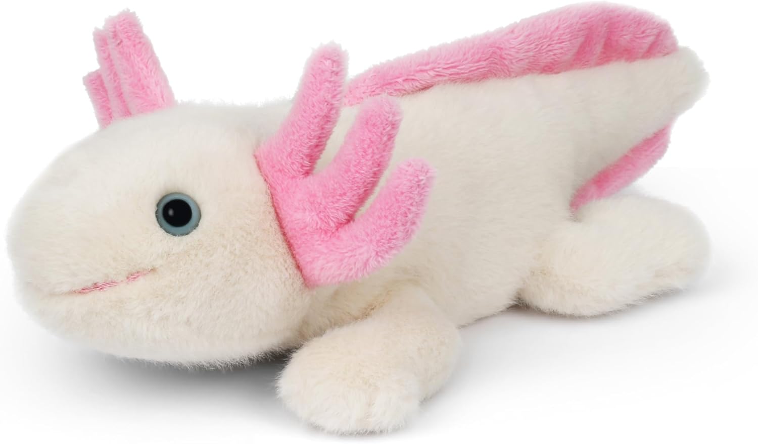Wilberry Water Wonders Axolotl Soft Toy - Cute Plush Axolotl for Kids, Ultra-Soft Sensory Cuddle Toy, Perfect Ocean Animal Gift for Nursery & Playtime - 9cm