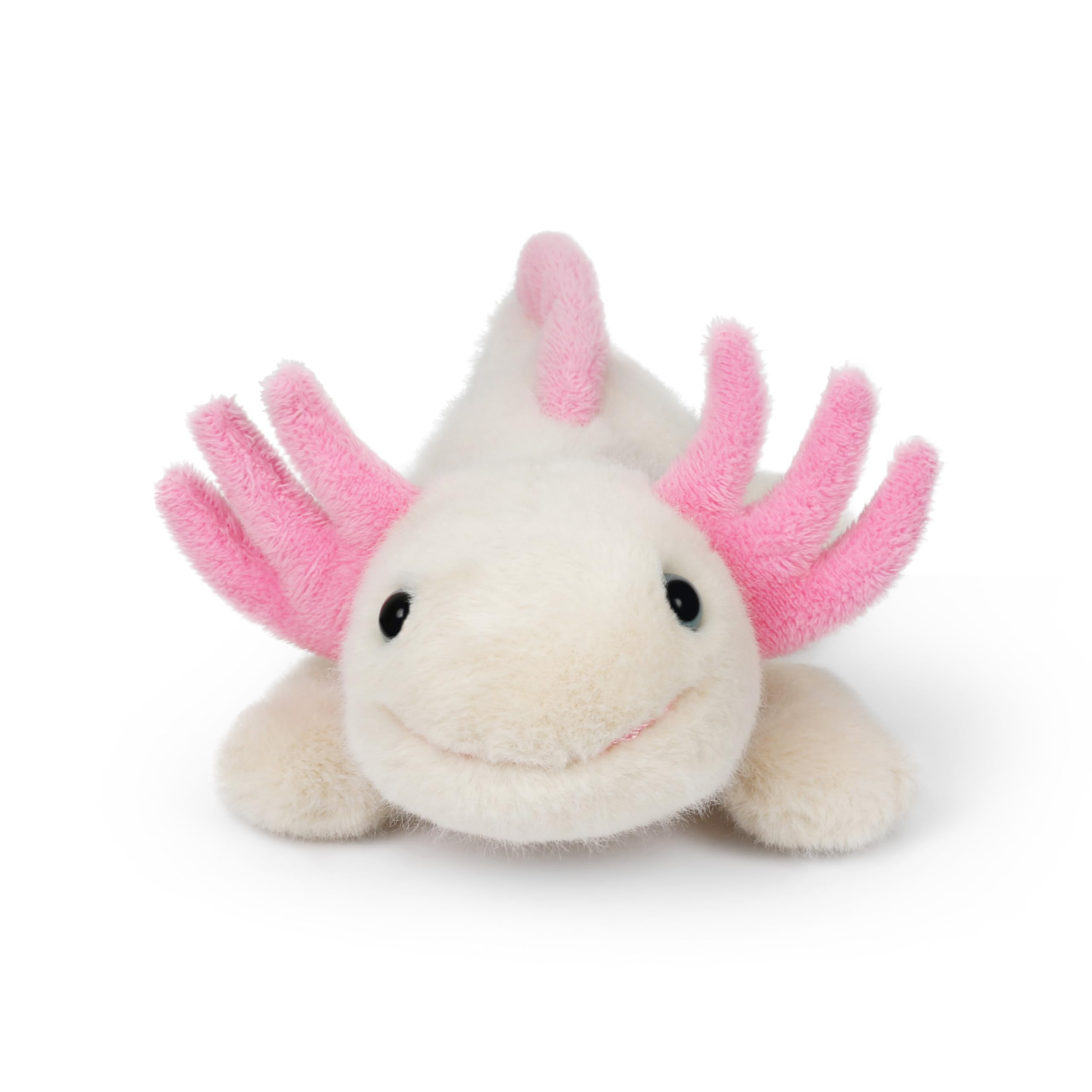 Wilberry Water Wonders Axolotl Soft Toy - Cute Plush Axolotl for Kids, Ultra-Soft Sensory Cuddle Toy, Perfect Ocean Animal Gift for Nursery & Playtime - 9cm