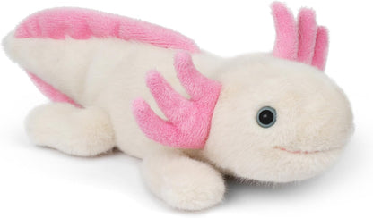 Wilberry Water Wonders Axolotl Soft Toy - Cute Plush Axolotl for Kids, Ultra-Soft Sensory Cuddle Toy, Perfect Ocean Animal Gift for Nursery & Playtime - 9cm