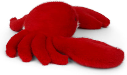 Wilberry Water Wonders Crab Soft Toy - Soft Red Plush Crab with Friendly Expression, Sensory Play Ocean Animal Toy for Kids, Perfect for Cuddles & Imaginative Play - 7cm