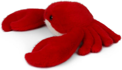 Wilberry Water Wonders Crab Soft Toy - Soft Red Plush Crab with Friendly Expression, Sensory Play Ocean Animal Toy for Kids, Perfect for Cuddles & Imaginative Play - 7cm