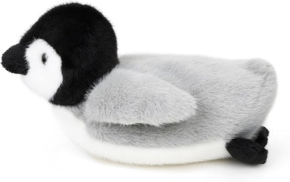 Wilberry Water Wonders Penguin Soft Toy - Adorable Plush Penguin Chick, Soft Sensory Toy for Kids, Perfect for Cuddles, Nurseries & Ocean-Themed Play - 11cm