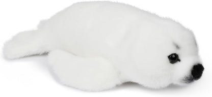 Wilberry Water Wonders Seal Soft Toy - Soft White Plush Seal for Kids, Gentle Sensory Cuddle Toy, Ideal Ocean Animal Gift for Comfort, Play & Nursery Décor - 7cm