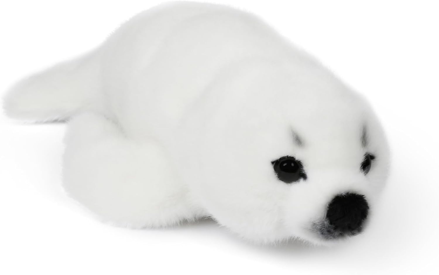 Wilberry Water Wonders Seal Soft Toy - Soft White Plush Seal for Kids, Gentle Sensory Cuddle Toy, Ideal Ocean Animal Gift for Comfort, Play & Nursery Décor - 7cm