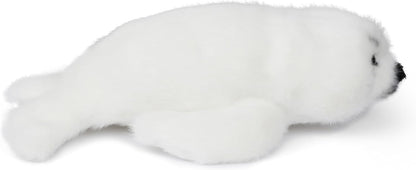 Wilberry Water Wonders Seal Soft Toy - Soft White Plush Seal for Kids, Gentle Sensory Cuddle Toy, Ideal Ocean Animal Gift for Comfort, Play & Nursery Décor - 7cm