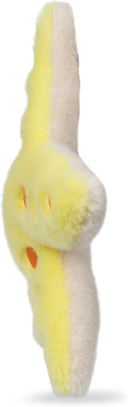 Wilberry Water Wonders Starfish Soft Toy - Bright Yellow Plush Starfish with Soft Texture, Fun Sensory Ocean Creature Toy for Kids, Perfect for Play & Gift Hampers - 21cm