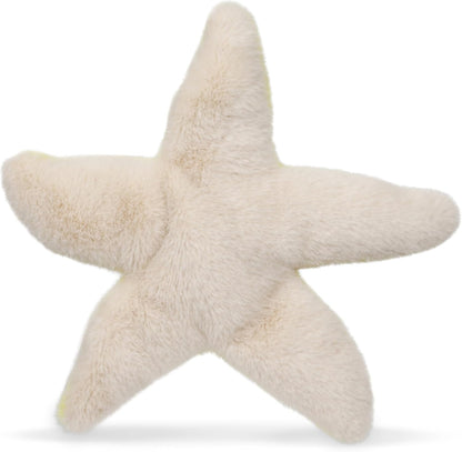 Wilberry Water Wonders Starfish Soft Toy - Bright Yellow Plush Starfish with Soft Texture, Fun Sensory Ocean Creature Toy for Kids, Perfect for Play & Gift Hampers - 21cm