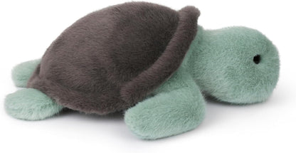 Wilberry Water Wonders Turtle Soft Toy - Soft Green Plush Turtle with Cosy Shell, Ultra-Soft Sensory Toy for Kids, Ideal for Cuddles, Storytelling & Ocean-Themed Play - 9cm