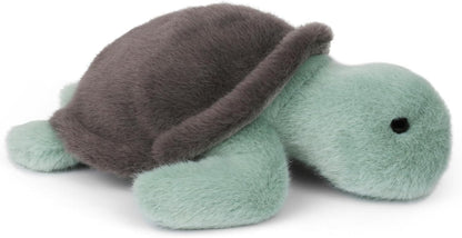 Wilberry Water Wonders Turtle Soft Toy - Soft Green Plush Turtle with Cosy Shell, Ultra-Soft Sensory Toy for Kids, Ideal for Cuddles, Storytelling & Ocean-Themed Play - 9cm