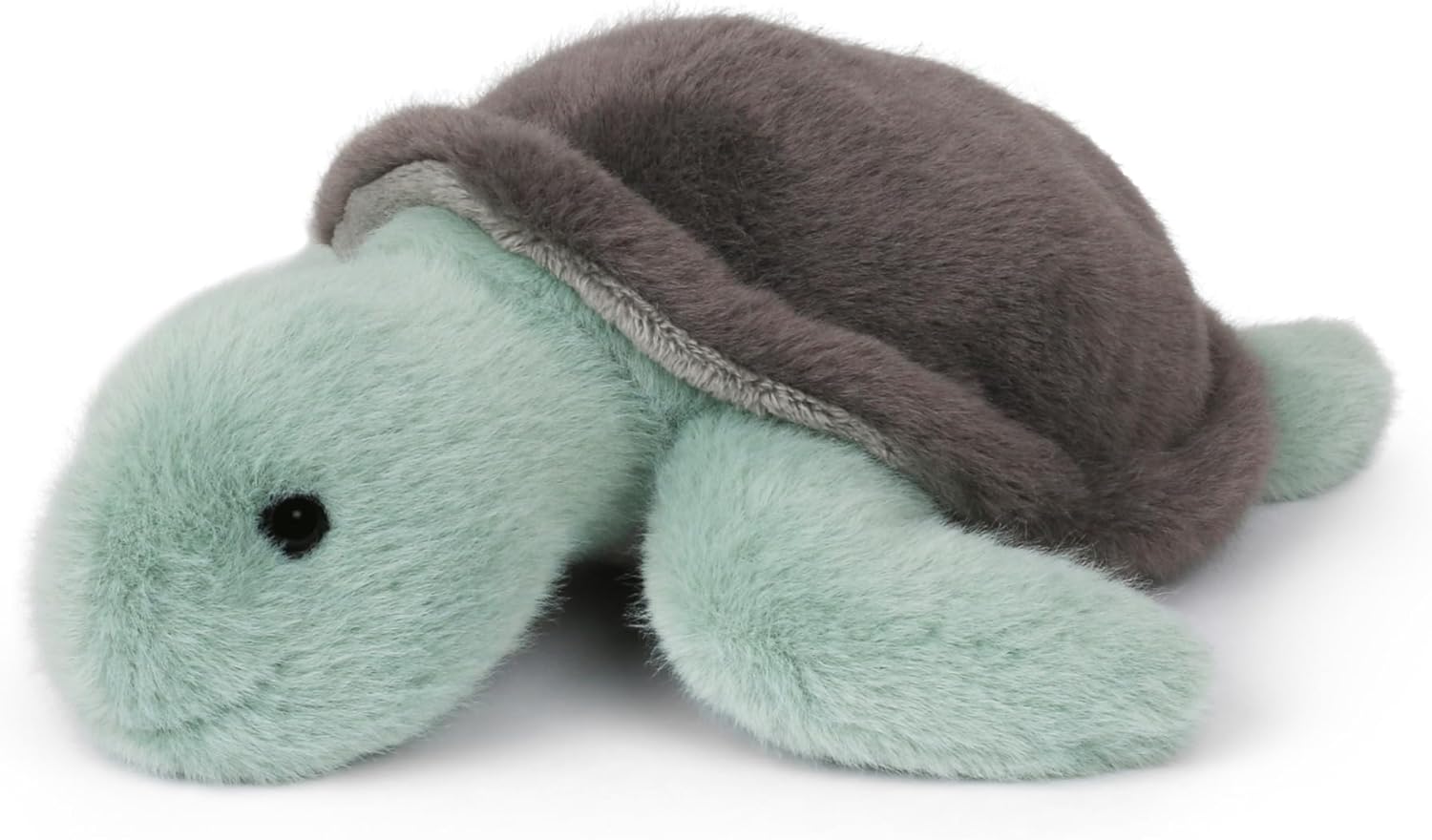 Wilberry Water Wonders Turtle Soft Toy - Soft Green Plush Turtle with Cosy Shell, Ultra-Soft Sensory Toy for Kids, Ideal for Cuddles, Storytelling & Ocean-Themed Play - 9cm