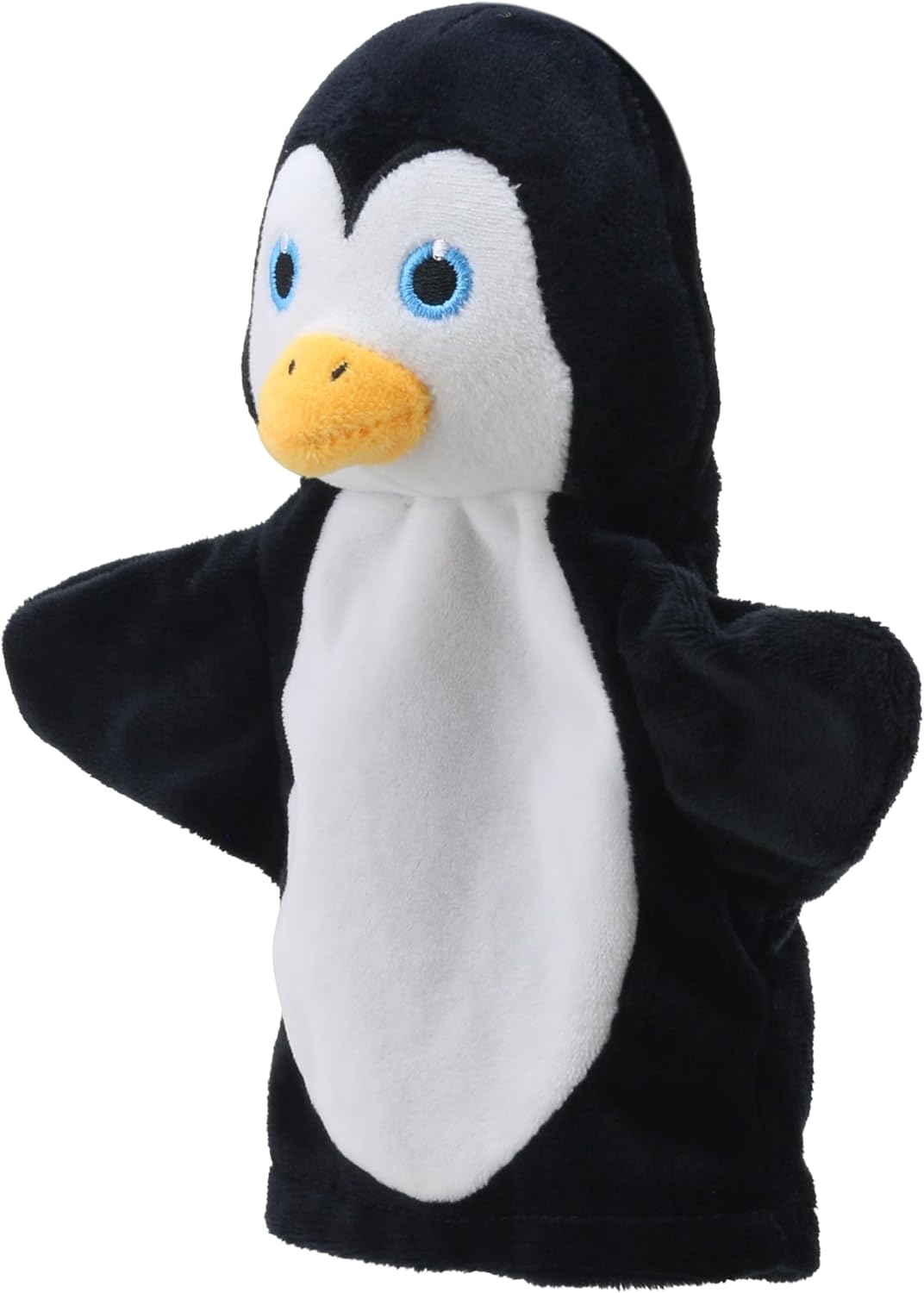 The Puppet Company - My First Christmas Puppet - Penguin Hand Puppet Suitable From Birth - PC003827, Black