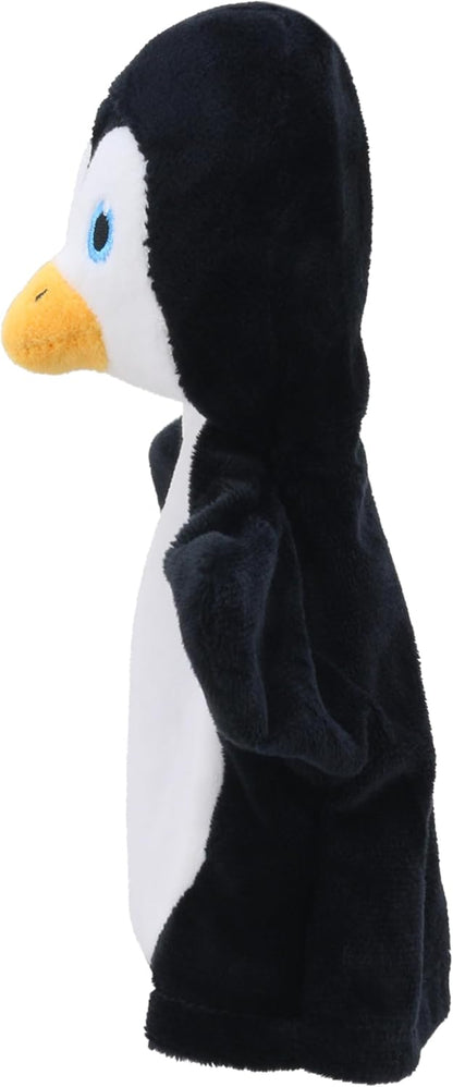 The Puppet Company - My First Christmas Puppet - Penguin Hand Puppet Suitable From Birth - PC003827, Black