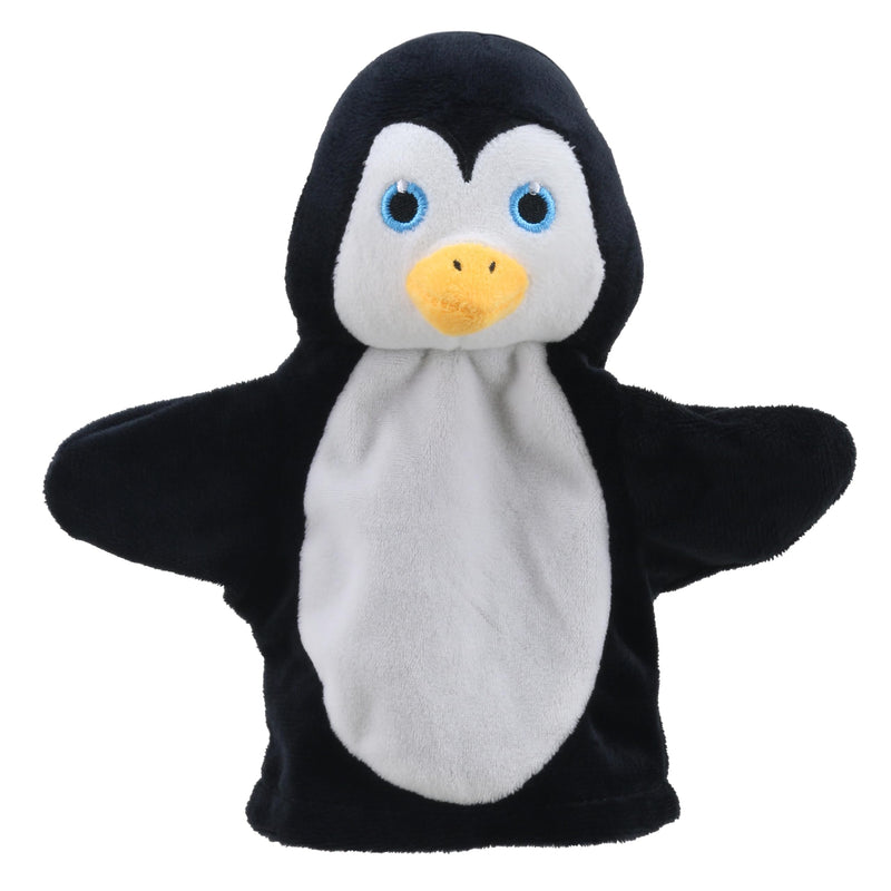 The Puppet Company - My First Christmas Puppet - Penguin Hand Puppet Suitable From Birth - PC003827, Black