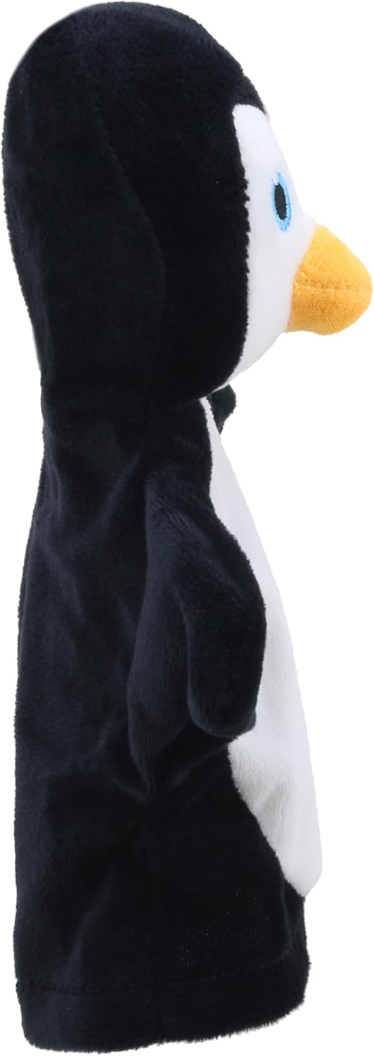 The Puppet Company - My First Christmas Puppet - Penguin Hand Puppet Suitable From Birth - PC003827, Black