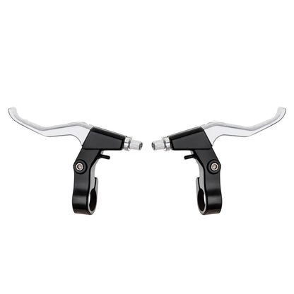 Clarks Cycle Systems CLK-10A Children's Two Finger V-Brake Levers, Black/Silver, Pair