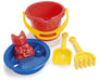 Dantoy - Classic Recycled Red Bucket Set In Net (1434)
