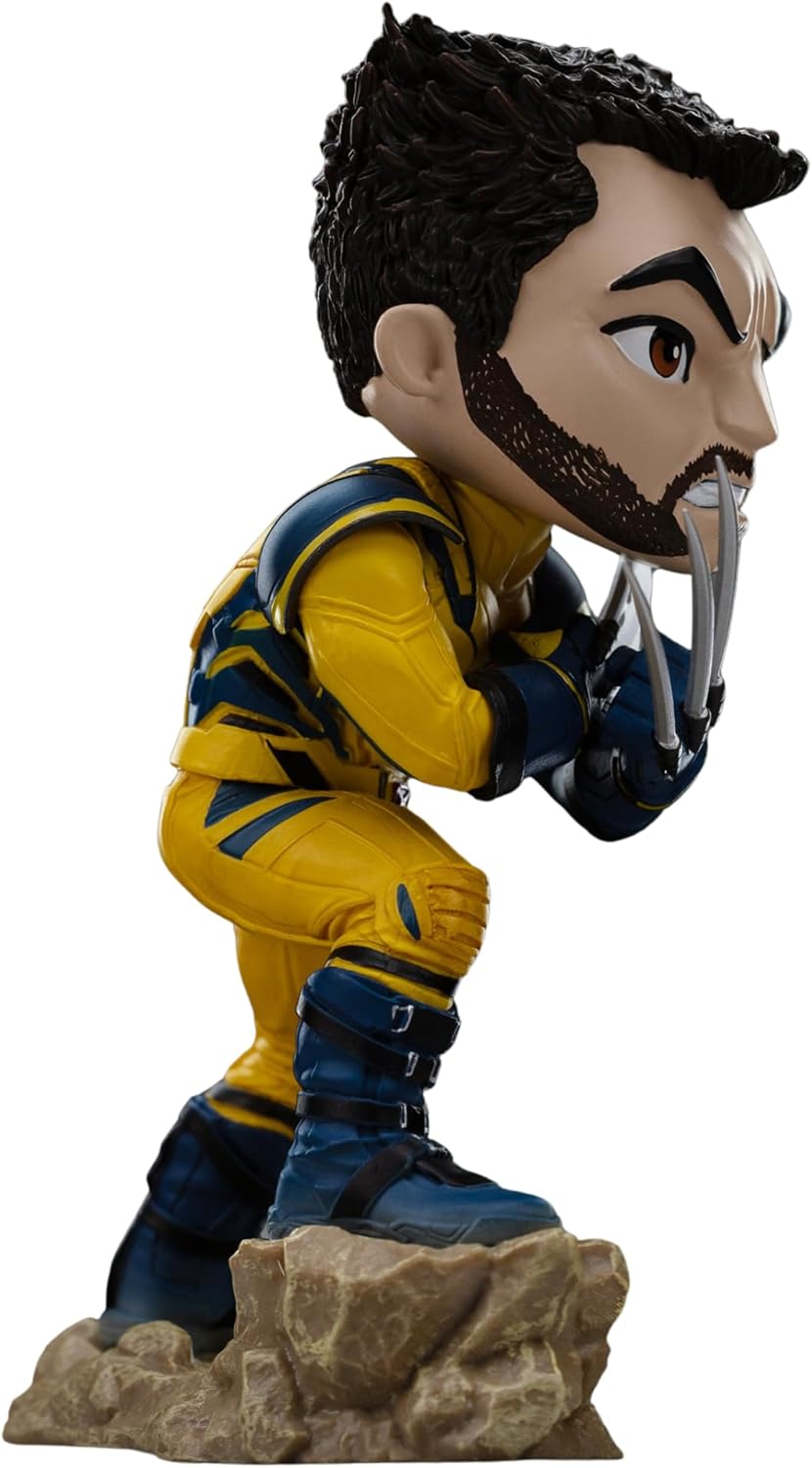 Iron Studios Statua da collezione Art Scale 1/10 Wolverine (Unmasked) - Minico Polystone Resina Multicolore 14 cm