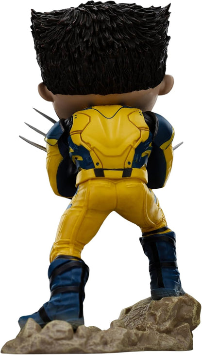 Iron Studios Statua da collezione Art Scale 1/10 Wolverine (Unmasked) - Minico Polystone Resina Multicolore 14 cm