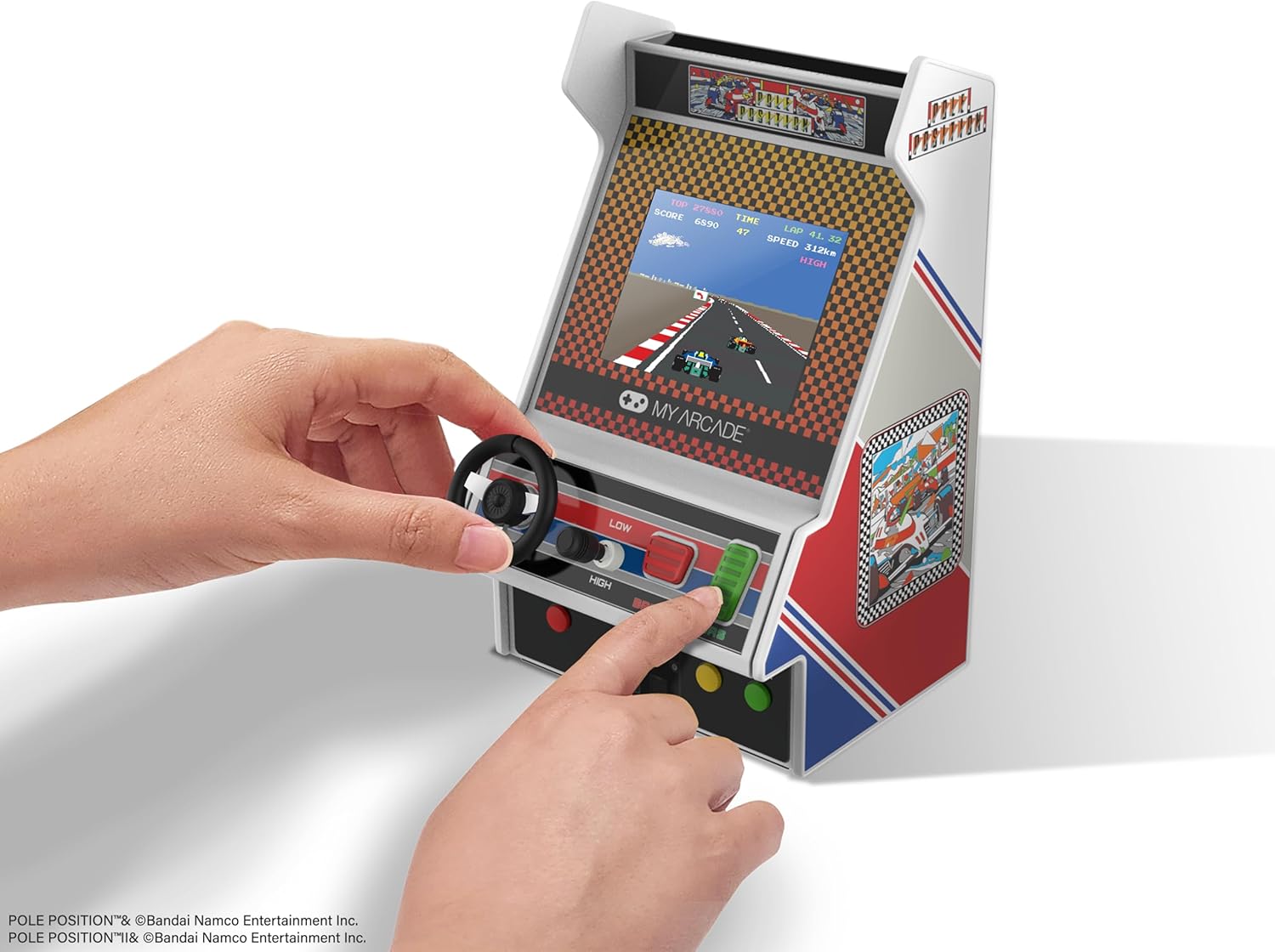 My Arcade - Pole Position - Retro Mini Arcade Game Console
