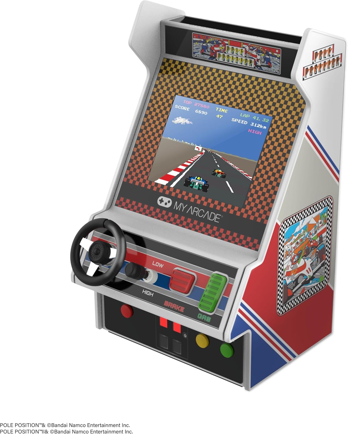 My Arcade - Pole Position - Retro Mini Arcade Game Console