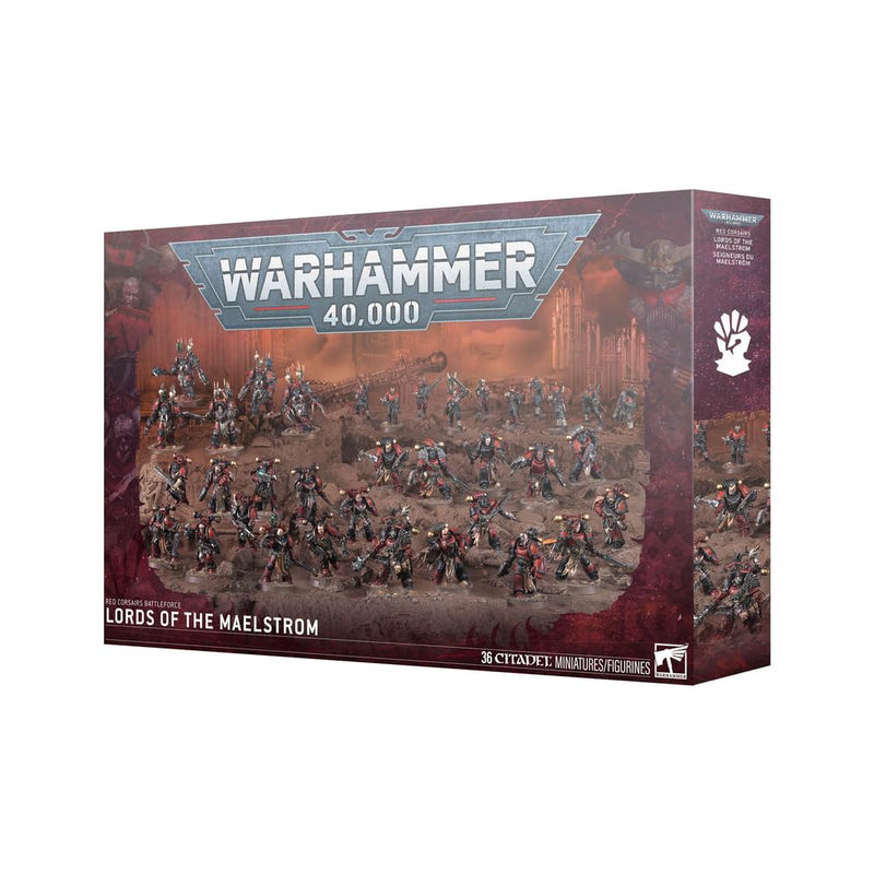 Games Workshop - Warhammer 40,000 - Battleforce - Red Corsairs - Lords of the Maelstrom