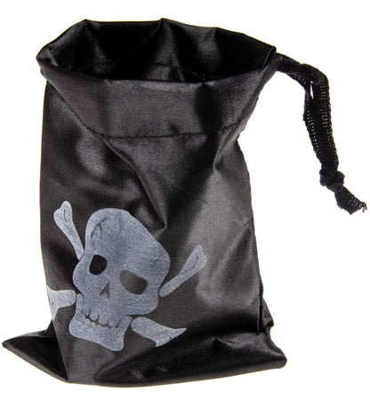 piratengeldzak 16 x 12,5 cm zwart