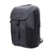 Trust Jersey Laptop Backpack 17 inch, Travel Bag 25L with Trolley Strap, Made from Recycled Plastic, Shockproof Business Work Bag, Waterproof Rucksack for Men Women College University, Black