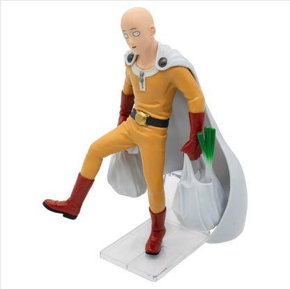 Banpresto Saitama One Action Figure - Punch Man - One Punch Life 20 cm - BP29877P Multicolor - Collectible Figure - Great for Anime Fans