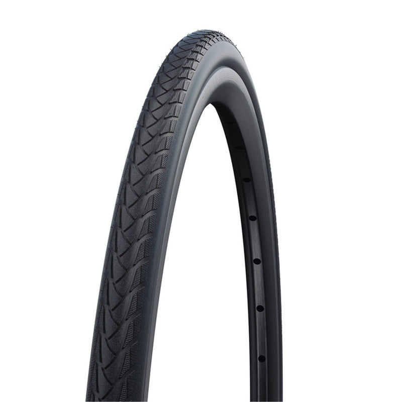 Schwalbe Drahtreifen Rollstuhlreifen Marathon Plus Evo SmartGuard HS 440 // 25-559, Farbe:schwarz, 26x1,00