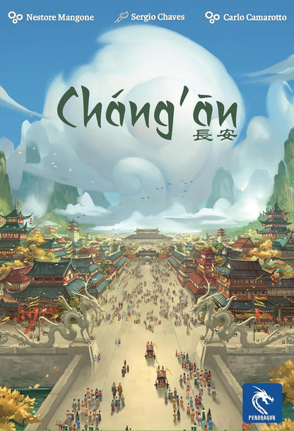 Pendragon - Chang'an - Edizione Italiana - Gioco da Tavolo, Competitivo, City Building, Civilizazione, Nipponico | 1-4 Giocatori |14+ | 45 minuti |
