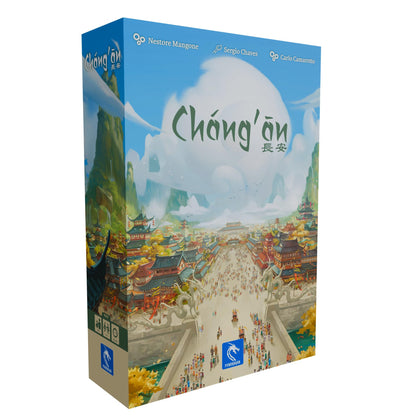 Pendragon - Chang'an - Edizione Italiana - Gioco da Tavolo, Competitivo, City Building, Civilizazione, Nipponico | 1-4 Giocatori |14+ | 45 minuti |