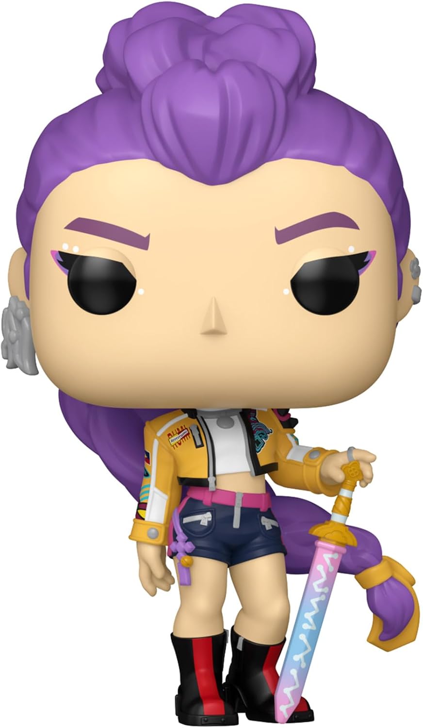 Funko Pop Animation: KPop Demon Hunters - Rumi - Collectable Vinyl Figure - Gift Idea - Official Merchandise - Toys for Kids and Adults - Movies Fans Black Standard Size