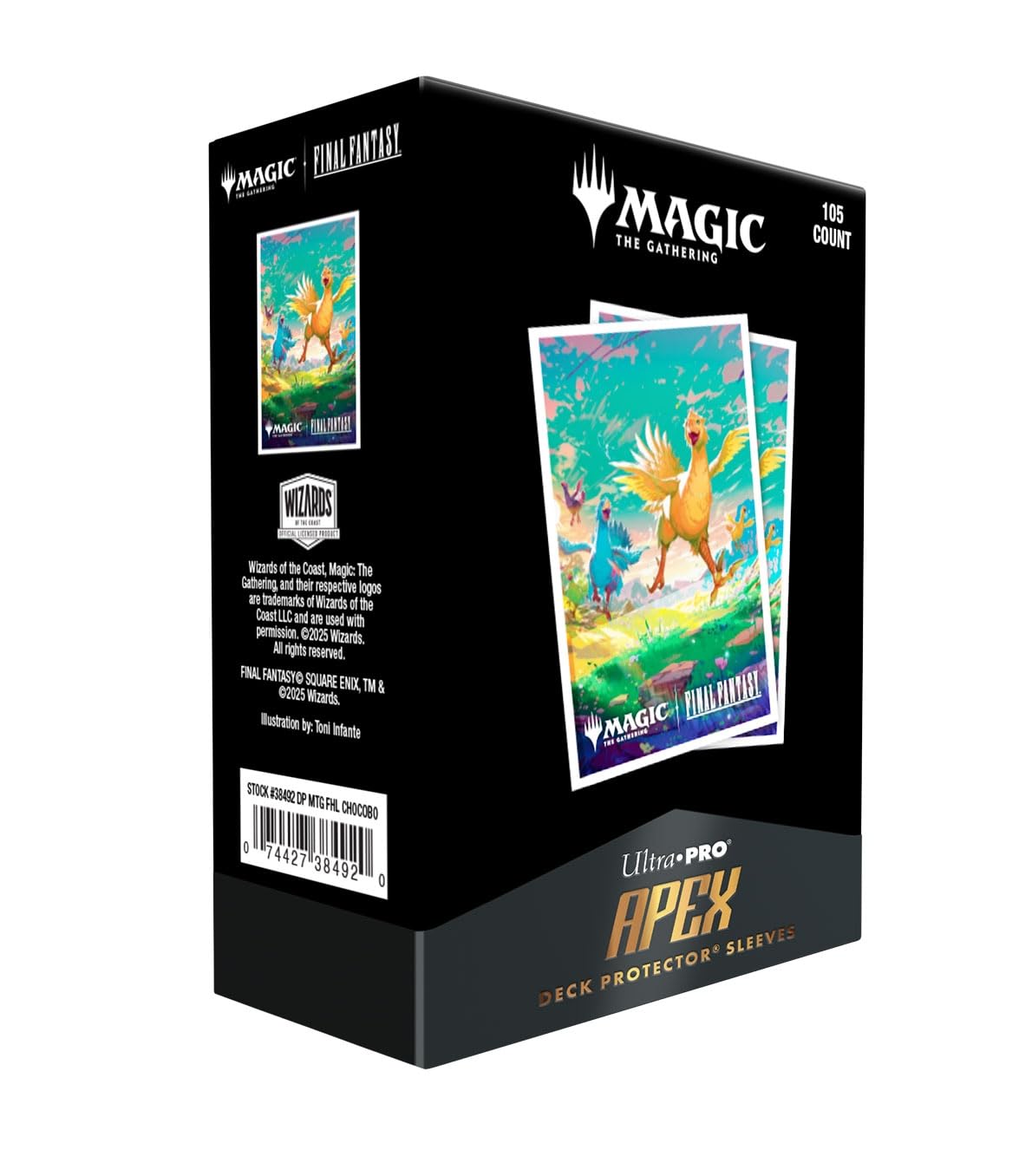 Ultra Pro | Magic The Gathering: Final Fantasy 105ct Apex Deck Protector Sleeves - Q4 Premium AA | Trading Card Game Accessory