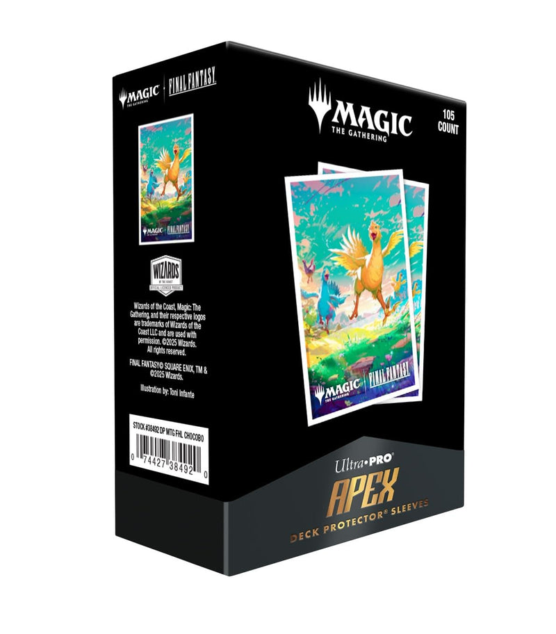 Ultra Pro | Magic The Gathering: Final Fantasy 105ct Apex Deck Protector Sleeves - Q4 Premium AA | Trading Card Game Accessory