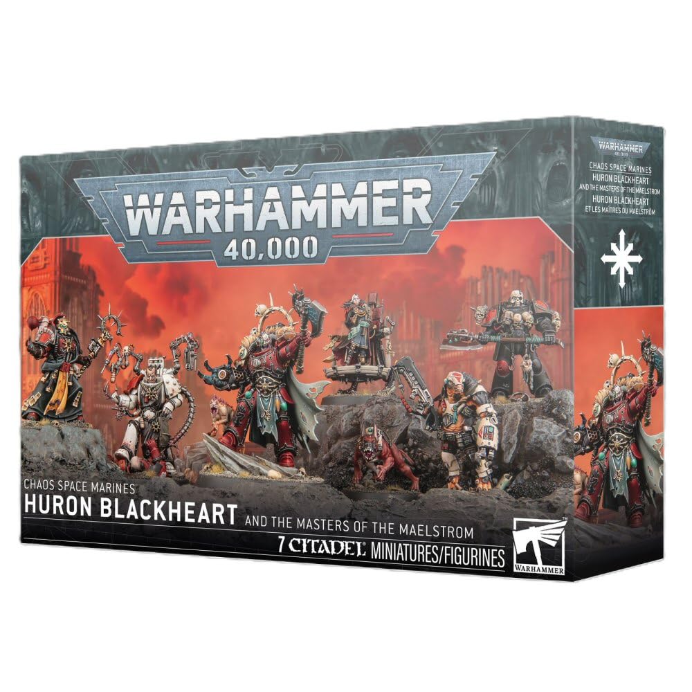 Games Workshop - Warhammer 40,000 - Chaos Space Marines: Huron Blackheart and the Masters of the Maelstrom