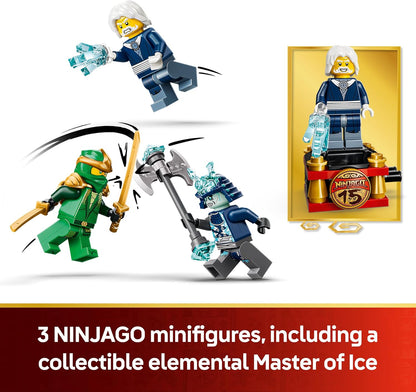 LEGO NINJAGO Lloyd's Titan Mech 15th Anniversary - Ninja Action Toy w/a Collectible Minifigure, Shield & Sword - Nostalgic Gift for 14+ Year Old Boys & Adult Fans - 71860