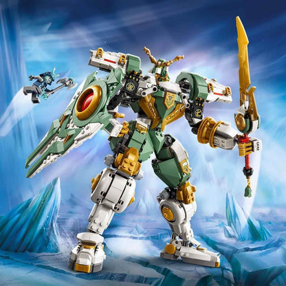 LEGO NINJAGO Lloyd's Titan Mech 15th Anniversary - Ninja Action Toy w/a Collectible Minifigure, Shield & Sword - Nostalgic Gift for 14+ Year Old Boys & Adult Fans - 71860