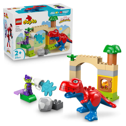 Lego Duplo Marvel: Spidey And His Amazing Friends - Dinosaur Spidey-Rex Vs. Green Goblin (10463)