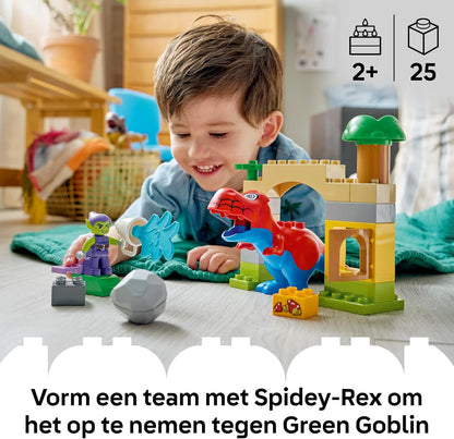 Lego Duplo Marvel: Spidey And His Amazing Friends - Dinosaur Spidey-Rex Vs. Green Goblin (10463)