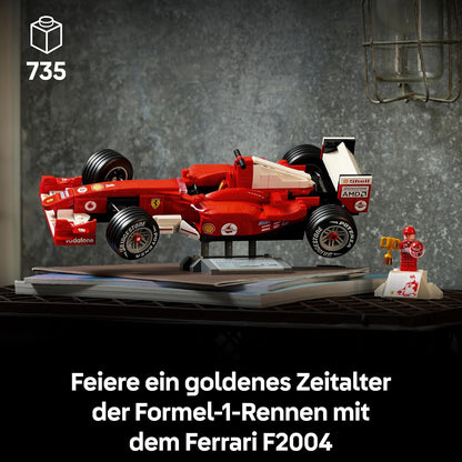 Lego Icons 11375 Icons Ferrari F2004 & Michael Schumacher