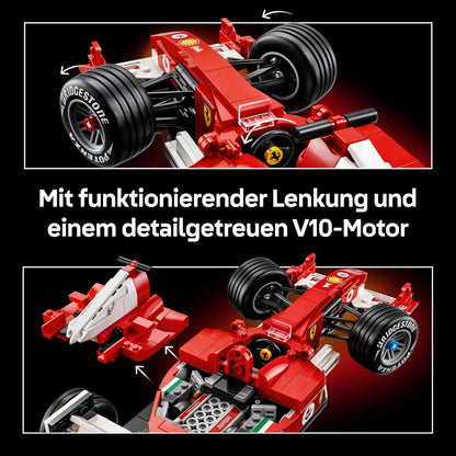 Lego Icons 11375 Icons Ferrari F2004 & Michael Schumacher