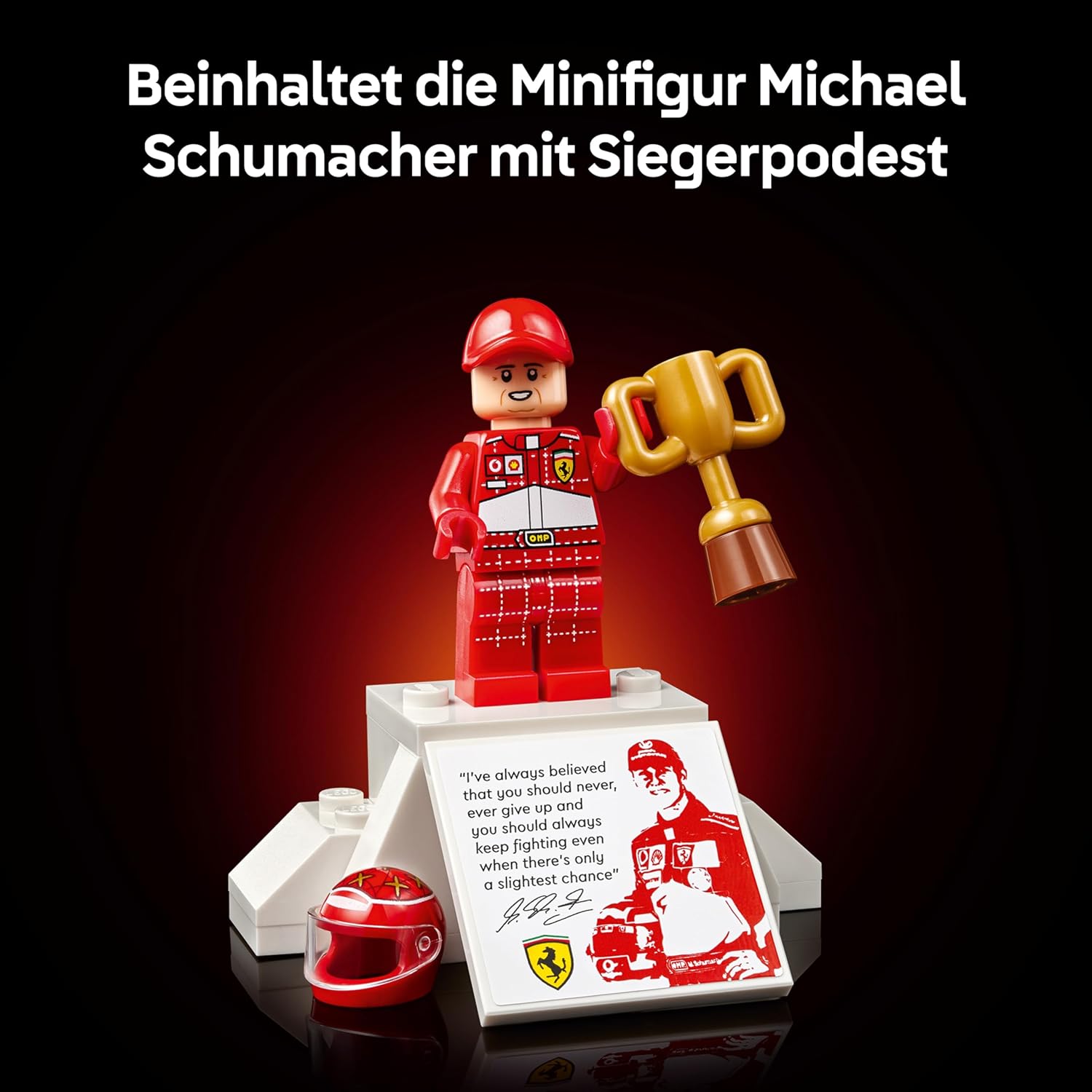Lego Icons 11375 Icons Ferrari F2004 & Michael Schumacher