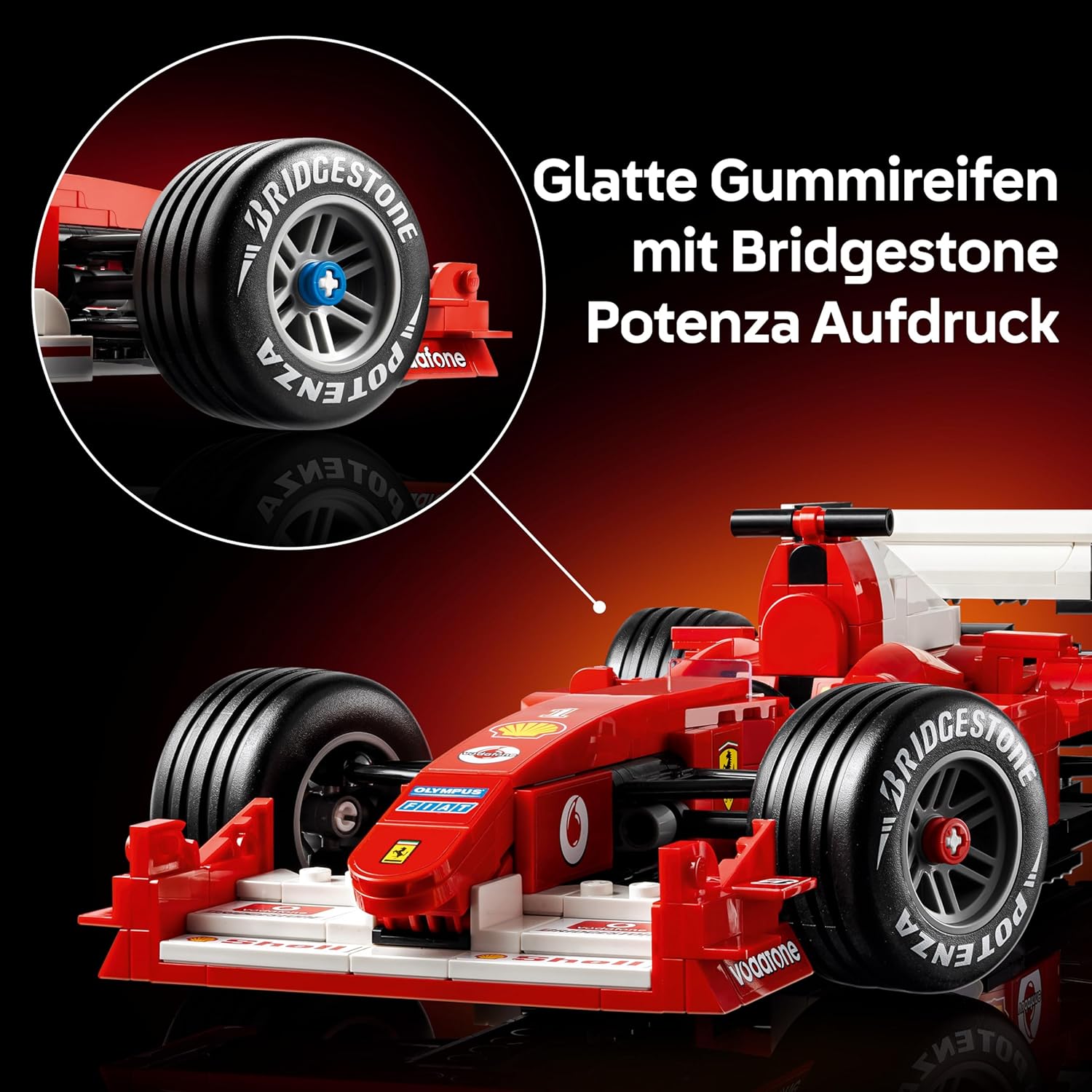 Lego Icons 11375 Icons Ferrari F2004 & Michael Schumacher