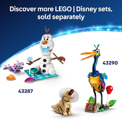 LEGO | Disney Sally's Flowerpot Toy - DIY Bedroom Decor w/ 2 Artificial Flowers, a Mini Doll & Accessories - Birthday Gift for 9+ Year Old Girls & The Nightmare Before Christmas Fans - 43288