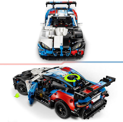 LEGO Technic BMW M4 GT3 EVO Race Car Toy - Model Kit w/ V6 Engine, Steering & Opening Doors - Gaming Gift for 11+ Year Old Boys & Teenage Motorsport Fans - 42226